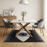 Mystical Cosmic Eye Geometric Area Rug