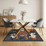Hello Ghoul Friends Halloween Kids Area Rug