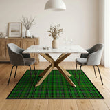 Geometric Modern Classic Green Tartan Plaid Area Rug
