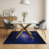 Cosmic Spiral Galaxy Area Rug