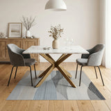 Grey Abstract Area Abstract Grey Wave Area Rug