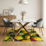 Lemon Fruit Pattern Area Rug