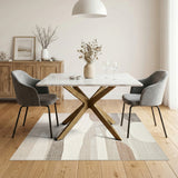Abstract Area Beige and Neutral Abstract Neutral Beige Area Rug