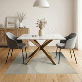 Beige and Neutral Abstract Wave Neutral Area Rug