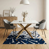 Scattered Golf Tees Area Rug