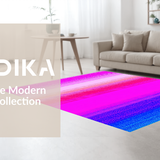 Dynamic Rainbow Wave Composition(Pink)