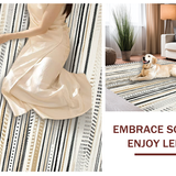 Chic Vintage Inspired Striped Motif(Beige)
