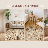 Elegant Ethnic Tiled Aesthetic(Beige)