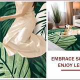 Vibrant Leafy Coastal Elegance(Green)