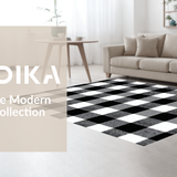 Modern Abstract Black and White Layout(Black)