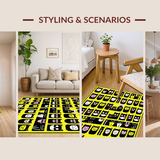 Elegant Textured Kitty Illustration(Black)