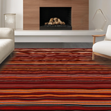 Contemporary Vivid Stripe Blend(Red)