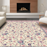 Elegant Pastel Blossom Motif(Beige)
