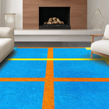 Dynamic Youthful Abstract Play(Blue)