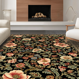 Striking Dark Floral Palette(Black)