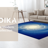 Vivid Abstract Spiral Aesthetic(Blue)