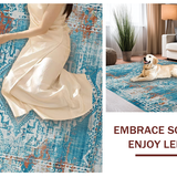 Cozy Abstract Blue Motif(Blue)