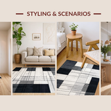 Bold Gray and Black Symmetry(Black)