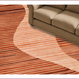 Ultra Soft Area Rug, Non Slip, Stain Resistant, Washable Area Rugs for Living Room, Bedroom, Elegant Soft Shag Aesthetic(Beige)