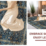 Chic Geometric Medallion Aesthetic(Blue)