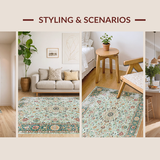 Bright Green Whimsical Blossom Style(Ivory)