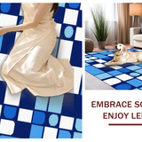 Dynamic Colorful Patterned Surface(Blue)