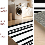 Elegant Reversible Stripe Aesthetic(Black)