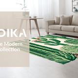 Contemporary Abstract Cactus Imagery(Green)