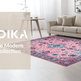 Eclectic Multi Colored Ethnic Motif(Pink)