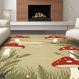 Delightful Greenery Themed Decorative(Beige)