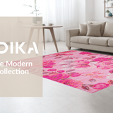 Vibrant Abstract Patterned Delight(Pink)