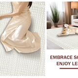 Modern Abstract Earth Tone Motif(Ivory)