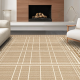 Chic Geometric Earth Tone Design(Beige)
