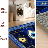 Cozy Earth Tones Protection Mat(Blue)