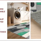 Contemporary Abstract Green Aesthetic(Gray)