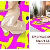 Funky Vibrant Abstract Expression(Pink)