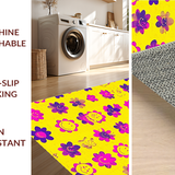 Delightful Fun Floral Decor(Yellow)