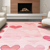 Chic Red Pink Symmetry(Red)