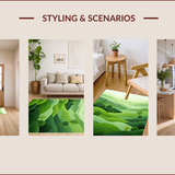 Fresh Grass Green Abstract Aesthetic(Green)