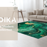 Emerald Glitter Marble Aesthetic(Green)