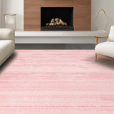 Ultra Soft Area Rug, Non Slip, Stain Resistant, Washable Area Rugs for Living Room, Bedroom, Vibrant Sweet Feminine Touch(Pink)