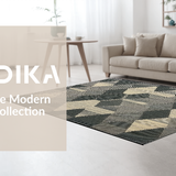 Artisan Crafted Lattice Design Flair(Black)