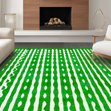 Lively Contemporary Scallop Design(Green)