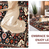 Lively Eclectic Tiled Motif(Black)