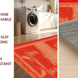 Funky Low Pile Southwestern Charm(Red)