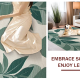 Elegant Sage Abstract Motif(Green)