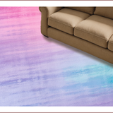 Ultra Soft Area Rug, Non Slip, Stain Resistant, Washable Area Rugs for Living Room, Bedroom, Vibrant Colorful Starburst Design(Pink)