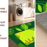 Elegant Earthy Green Shag Appeal(Green)