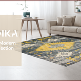 Vintage Ethnic Distressed Aesthetic(Yellow)