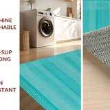 Bright Geometric Artful Fusion(Blue)